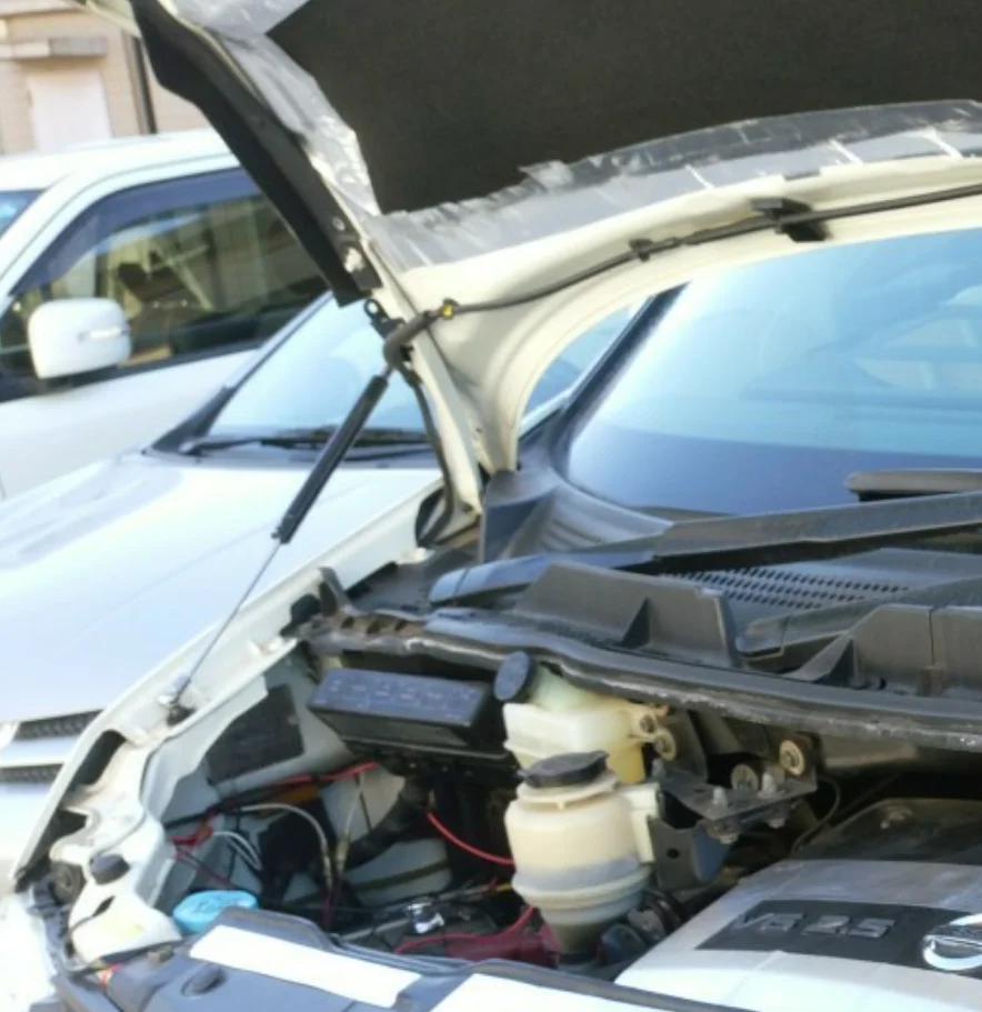 1 ШТ. Амортизатор капота для Nissan Elgrand E51 2002-2010 Газовая стойка Подъемная Опора Переднего Капота Модифицированный Газовый Пружинный Амортизатор