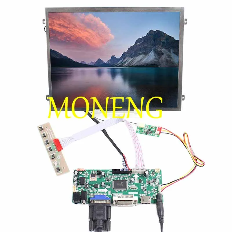 10,4-дюймовый IPS VS104T-003A 1024x768 с Яркостью 500 нит ЖК-экран с HD MI VGA Аудио ЖК-платой контроллера