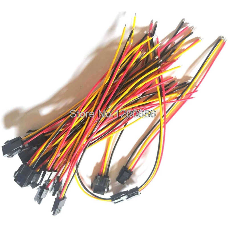 10 СМ 22AWG Molex 3,0 мм 3pin 43645-0300 Мужской женский Мощность Molex Micro-Fit 3,0 жгут проводов Molex 3,0 Шаг провода кабельный жгут