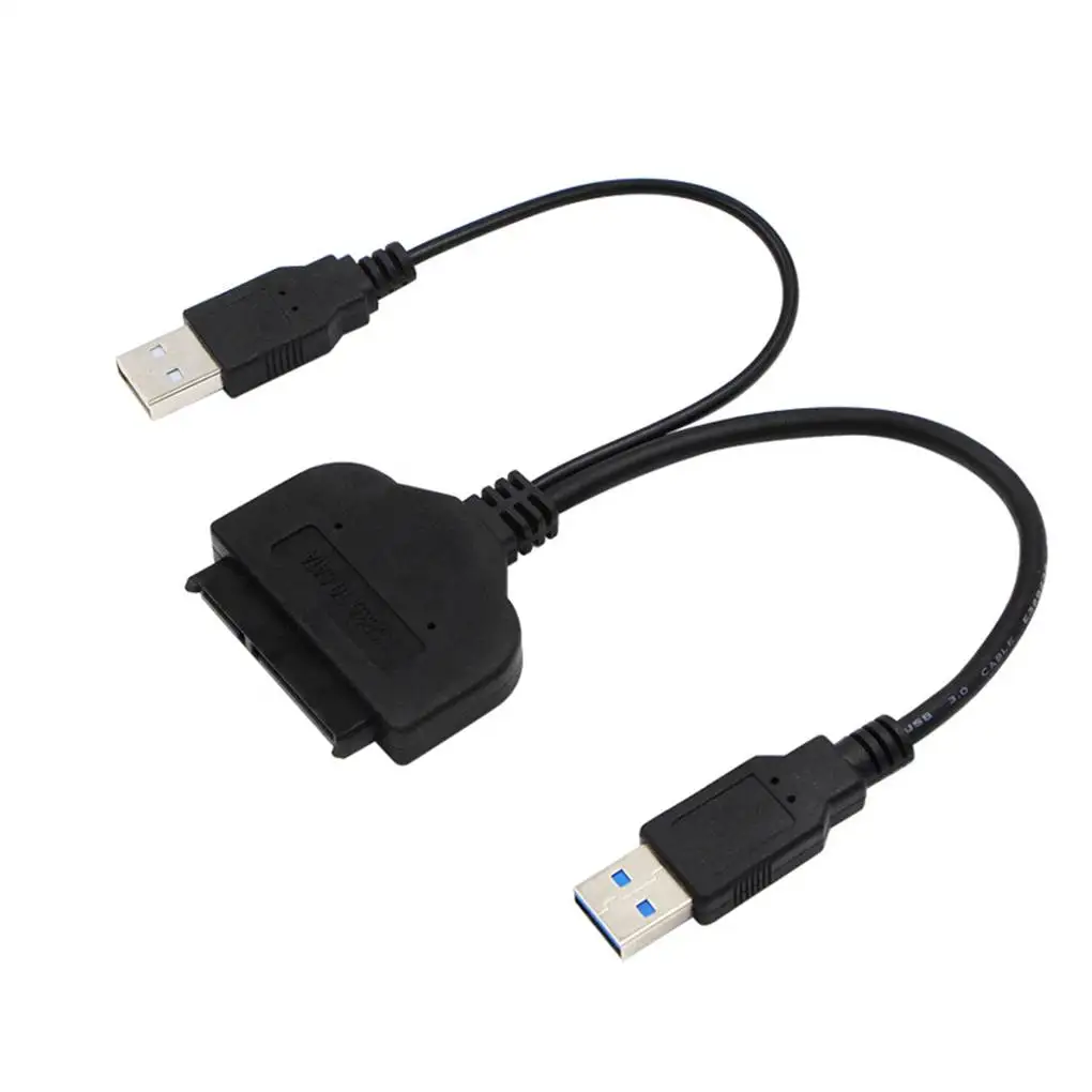 22-контактный кабель-адаптер SATA к USB 3.0 для замены 2,5-дюймового жесткого диска SATA для Windows 10 8 7