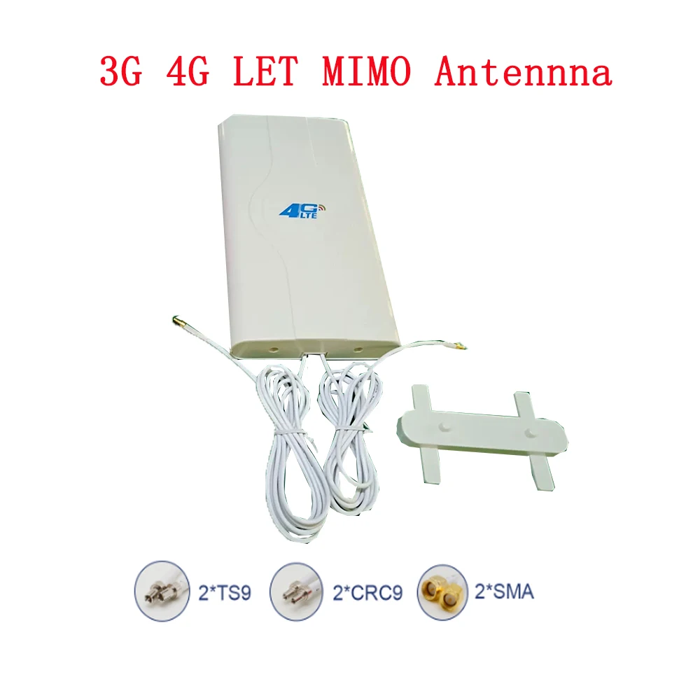700 ~ 2600 МГц 88dbi SMA/CRC9/TS9 Штекерный разъем 2g 3g 4g Mimo Панельная антенна для мобильного усилителя сигнала, маршрутизатора и автомобильной антенны