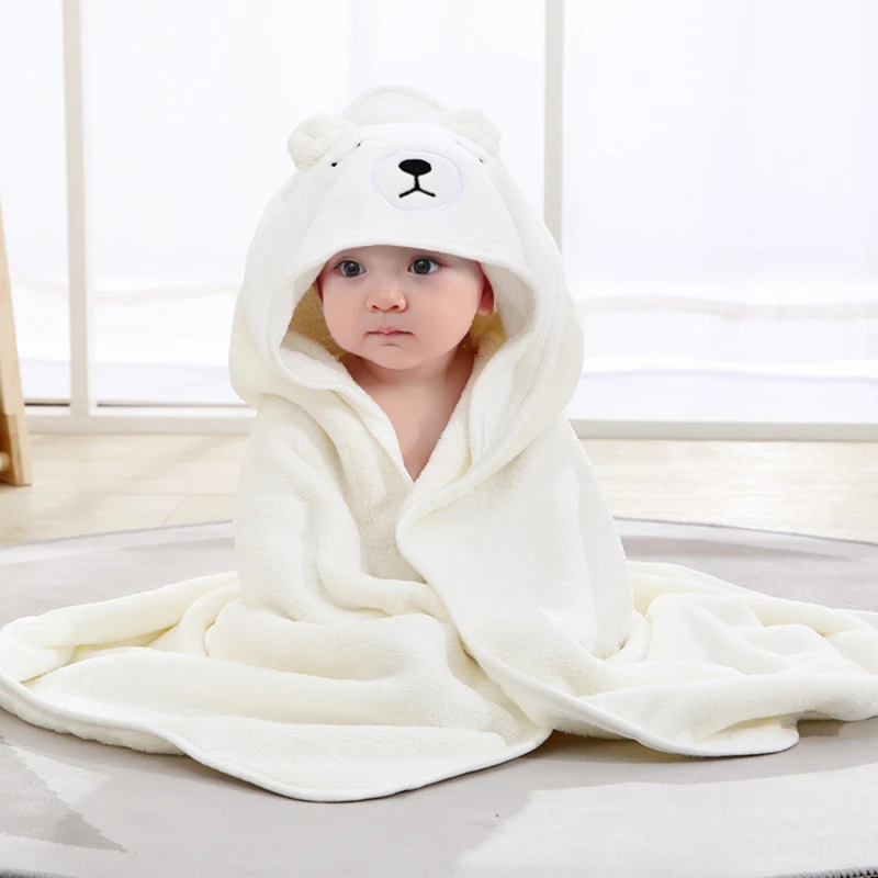 80x80 Оберточное Одеяло для новорожденных, Хлопковое Флисовое одеяло для ребенка 0-12 месяцев, 4 Сезона, Впитывающее Теплое одеяло, Детское Банное полотенце
