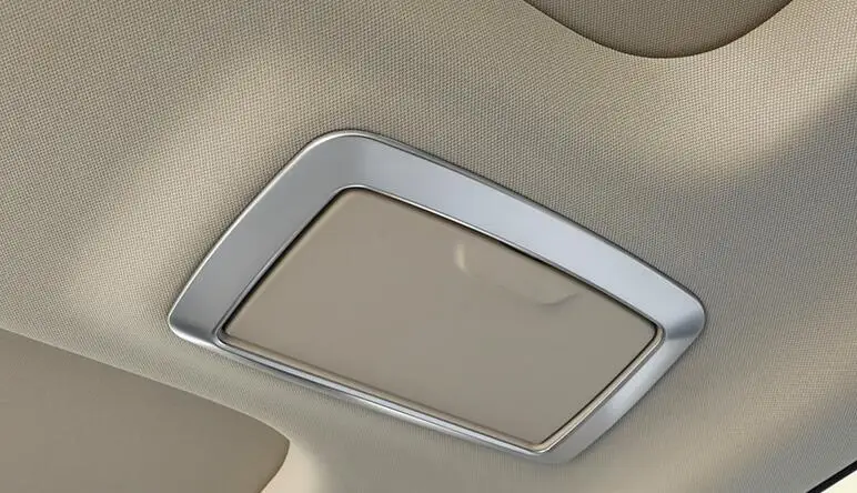 ABS Матовый для BMW 5 серии G30 2017 2018 Автомобильное Косметическое зеркало заднего вида, накладка на панель, молдинги для салона Автомобиля, аксессуары для укладки