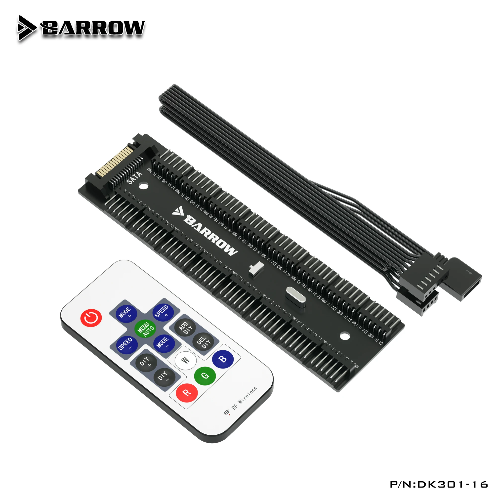Barrow DK301-16 16-полосный контроллер Полнофункциональная материнская плата синхронизации LRC2.0 5V RGB