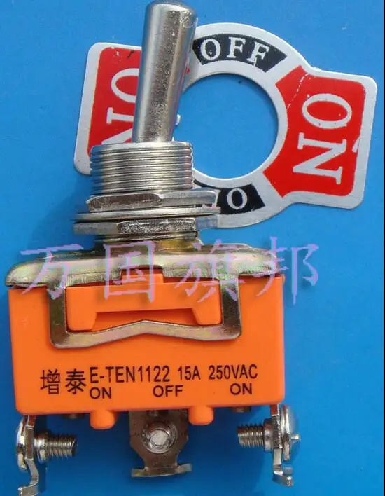 E-TEN1122 3P 3T тумблер /кулисный переключатель 15A 250VAC