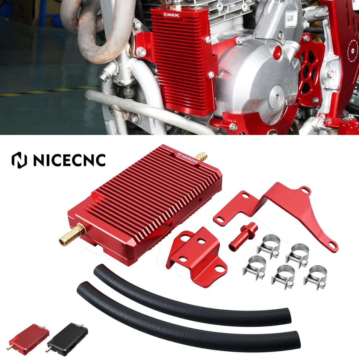 NiceCNC 80 мл Масляный Радиатор Комплект для Honda XR 650L XR650L 1993-2023 2022 2021 Двигатель Мазутный Радиатор Охлаждения Радиатора Мотоцикла