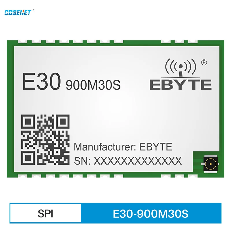 SI4633 868 МГц 915 МГц RF Беспроводной Модуль SPI на большие расстояния 5,6 км 30dBm IPEX для Умной Домашней ОДЕЖДЫ VR RFID CDSENET E30-900M30S
