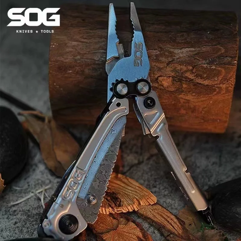 SOG RC1001 Открытый многофункциональный комбинированный инструмент Походный складной нож Тактическая самооборона Выживание Ремонт и обслуживание