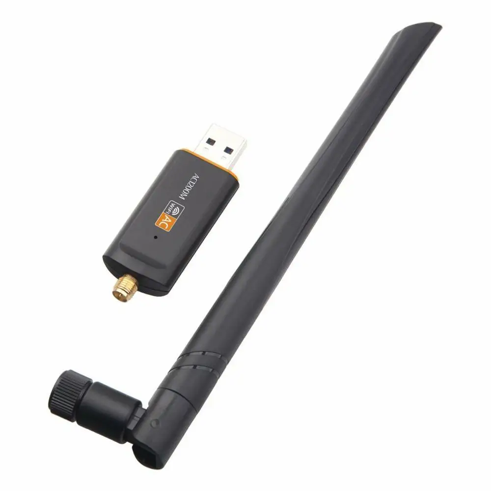 USB 3,0 1200 Мбит/с WiFi Адаптер Двухдиапазонный 5 ГГц 2,4 ГГц 802.11AC RTL8812BU WiFi Антенна Ключ Сетевая карта Для Настольного Ноутбука