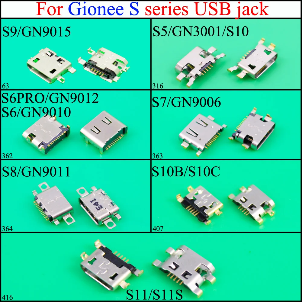 YuXi для Gionee S9 M3 gn9015 S5/GN3001/S10 S7/GN9006 S10B/S10C S11/S11S USB-разъем для зарядки, Гнездовой разъем