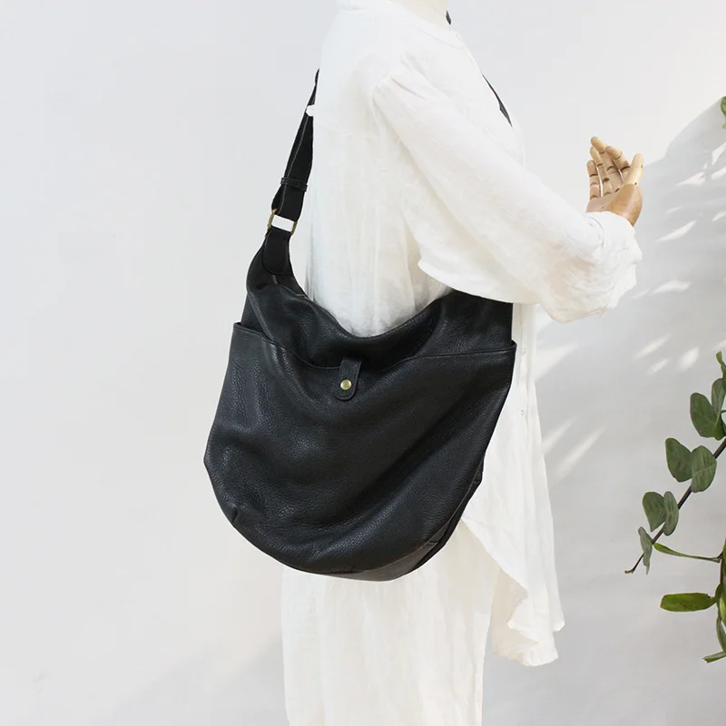 Бесплатная доставка, женская сумка-хобо из мягкой натуральной кожи, модная роскошная сумка через плечо, повседневная сумка-тоут, молодежная женская сумка