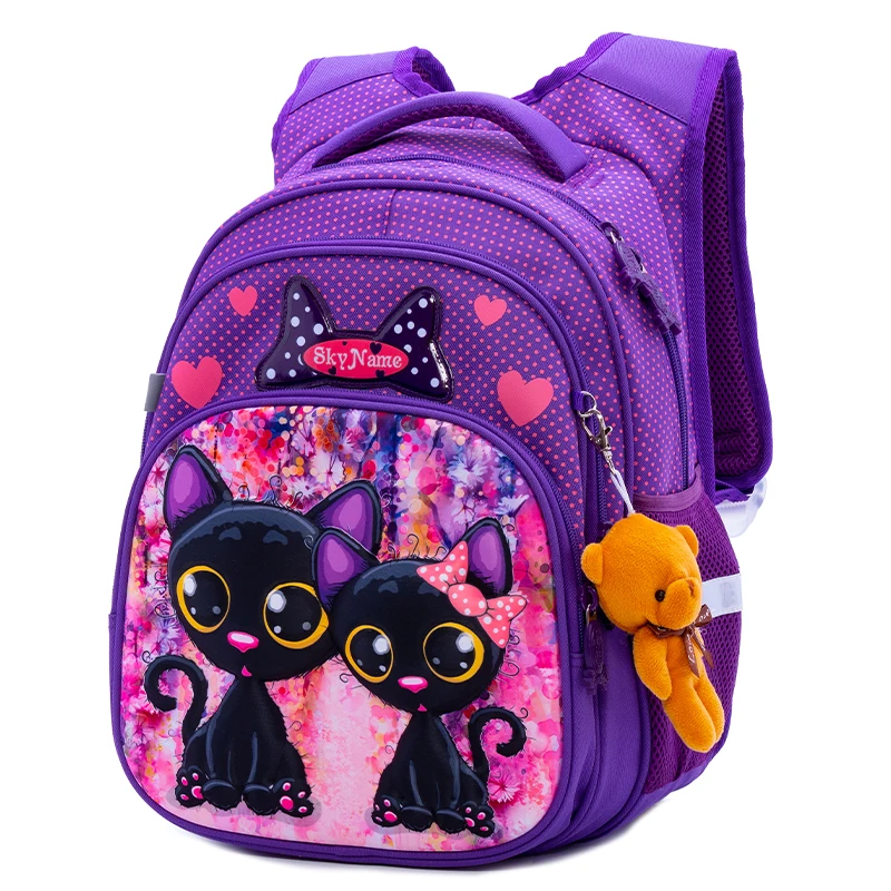 Высококачественные Школьные сумки для девочек, ортопедический рюкзак, детские рюкзаки, школьные сумки, рюкзак для начальной школы, детский ранец mochila