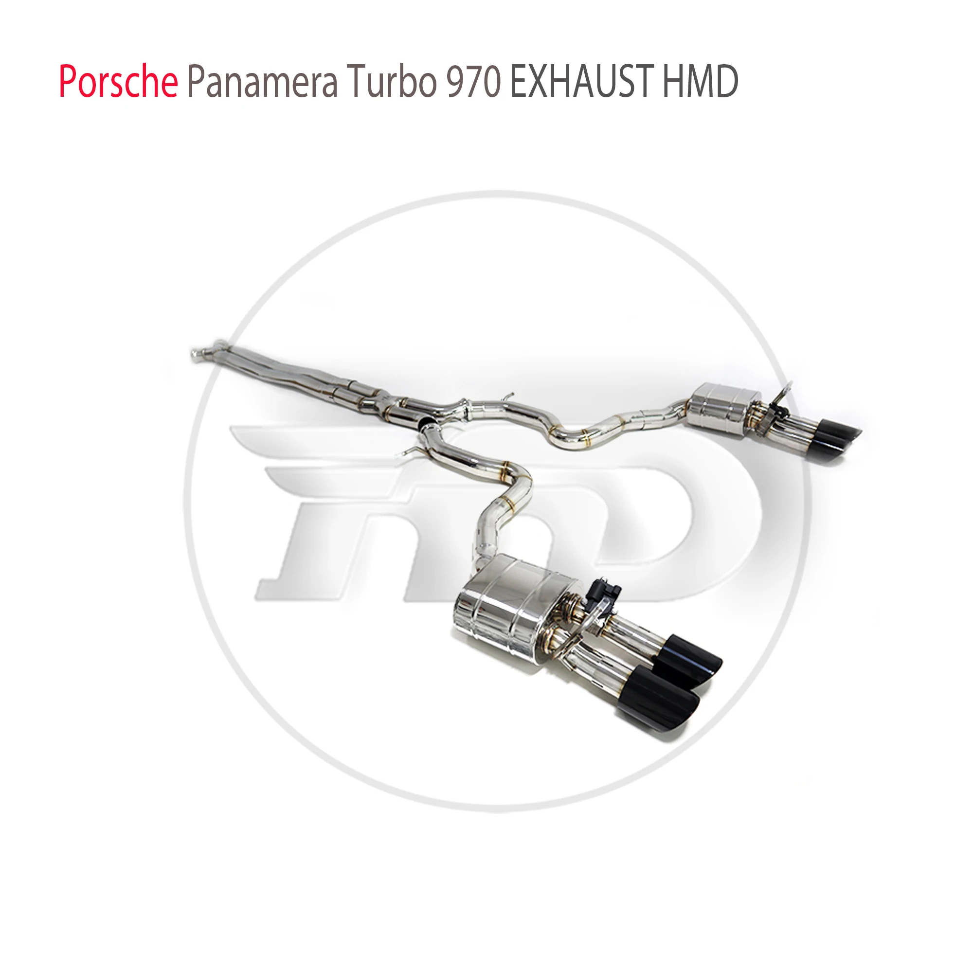 Выхлопная система HMD из нержавеющей стали Performance Catback Для Porsche Panamera Turbo 970 4,8T Автомобильный электронный клапанный глушитель