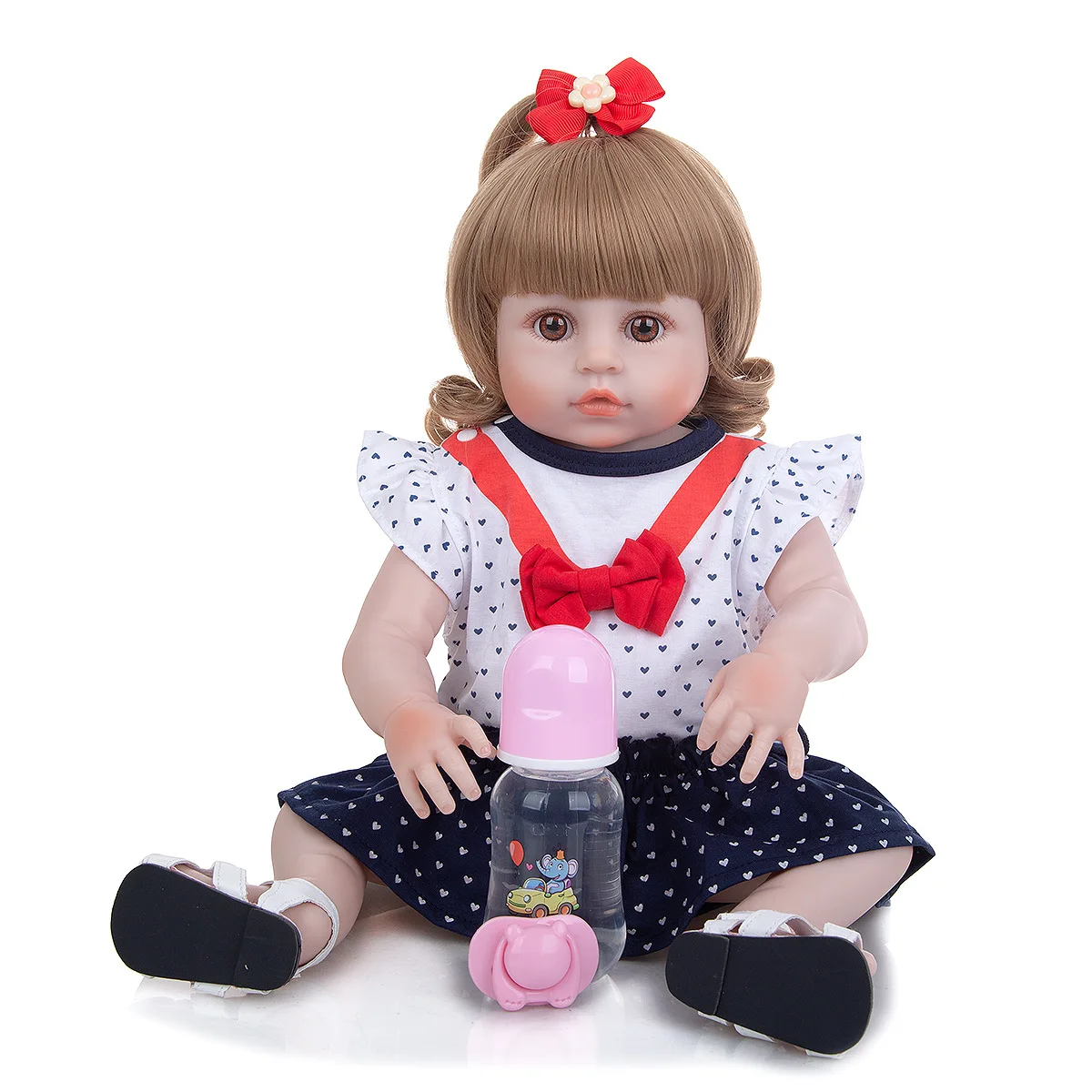 Детская Кукла Реборн, Силиконовая Комплектная Кукольная Игрушка Для Продажи, Лучший Подарок Для Девочки, Новорожденного, Готовая Окрашенная Виниловая Водонепроницаемая Игрушка Для Ванны