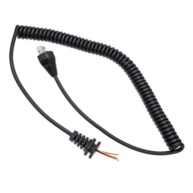 Динамик, Микрофонный кабель RJ45, 8-контактный MH-67A8J, шнур для YaesuVX2108 VX2208 VX2508