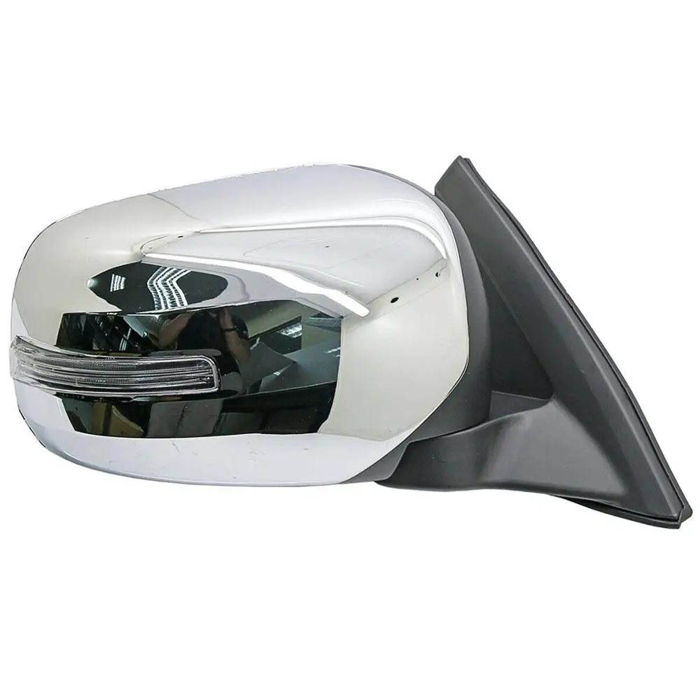 Заводские оптовые продажи Автомобильных аксессуаров, боковых зеркал заднего вида со светодиодной подсветкой, вторичного рынка, хромированного зеркала заднего вида Для Triton L200 2015