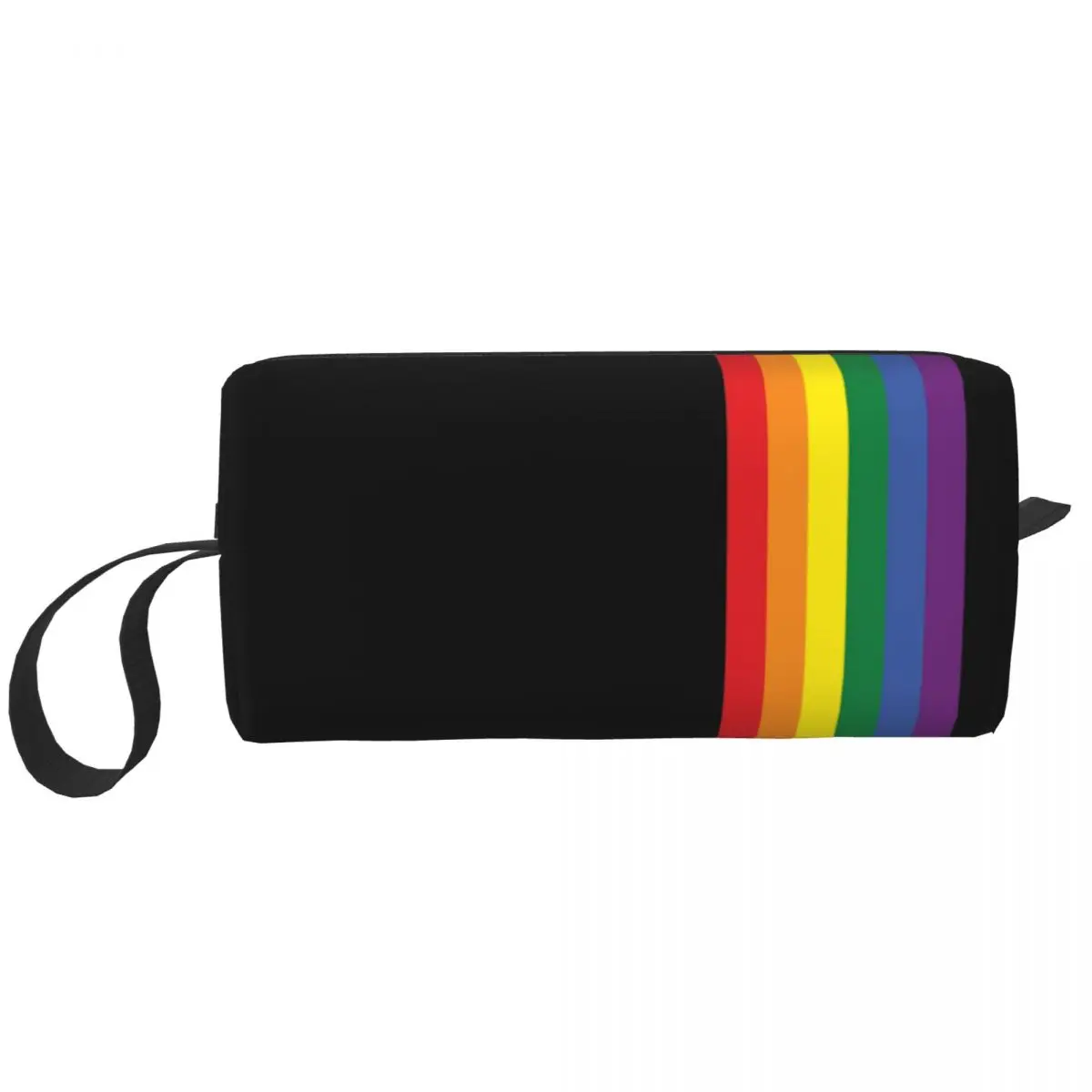 Изготовленный На Заказ Rainbow Pride ЛГБТ-Сумка Для Туалетных Принадлежностей Для Женщин, Транссексуалов, Геев, Лесбиянок, Косметический Органайзер, Леди, Набор Для Хранения Косметики, Чехол