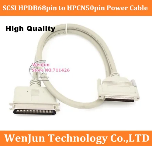 Кабель питания и передачи данных SCSI HPDB68 от штекера к штекеру HPCN50 SCSI HPDB68 от штекера к штекеру CN50 соединительный кабель