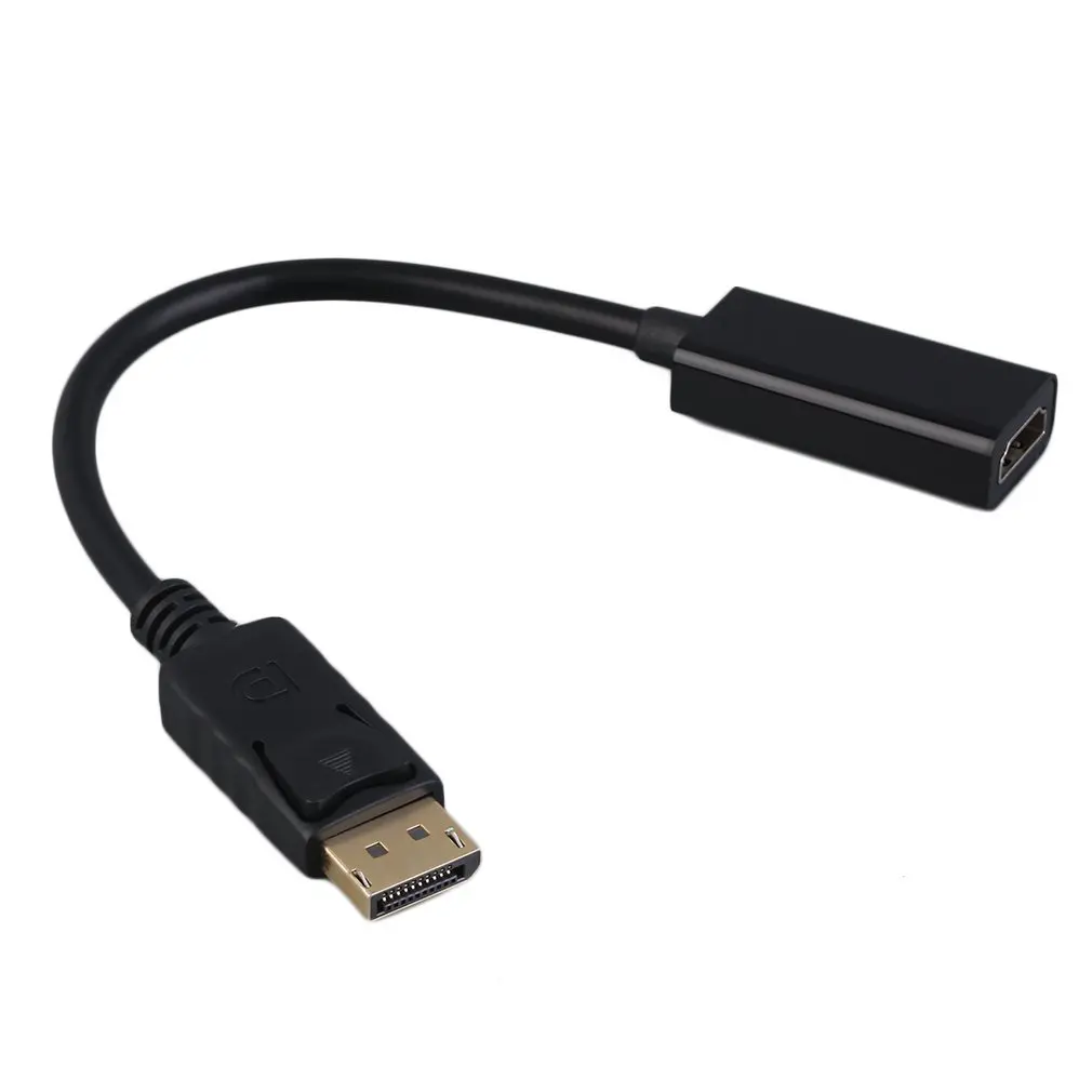 Кабельный адаптер, совместимый с DP-HDMI, Стабильная Передача DisplayPort-Кабель Для Macbook Pro Air Проектор Камера Телевизор Компьютер