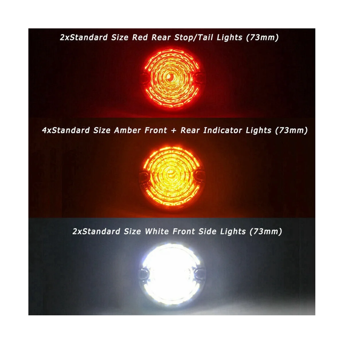 Комплект для обновления светодиодной лампы для автомобиля Land Rover Defender 90-16 90/110 83-90