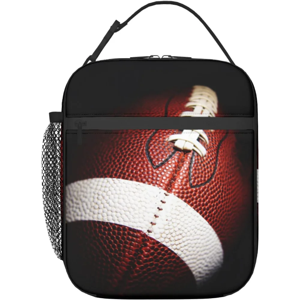Многоразовая футбольная сумка для ланча для мужчин/женщин, изолированный Портативный Ланч-бокс, Герметичный холодильник, сумка-тоут для офисной работы, пикника, пляжа