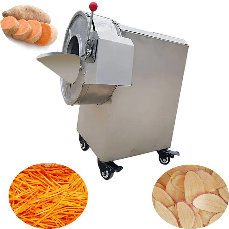Многофункциональная коммерческая ресторанная овощерезка, картофелерезка, машина для нарезки картофеля, измельчитель картофеля, большой рот