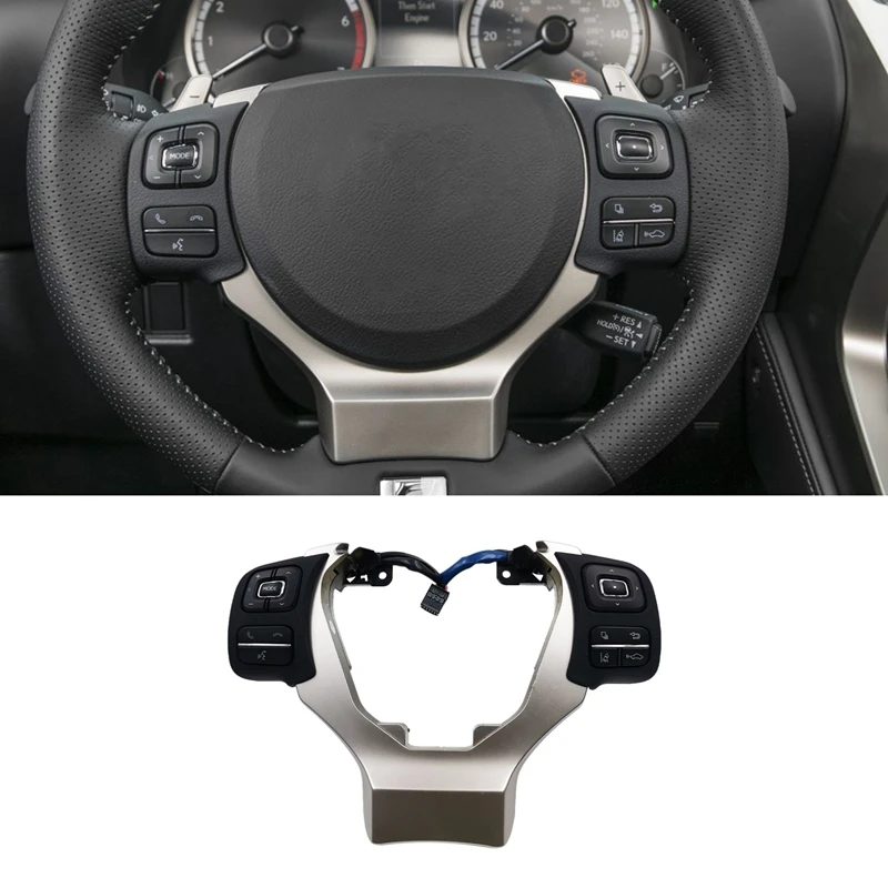 Многофункциональный Переключатель рулевого колеса Многофункциональные кнопки рулевого колеса для Lexus NX NX200 NX300 2020-2023