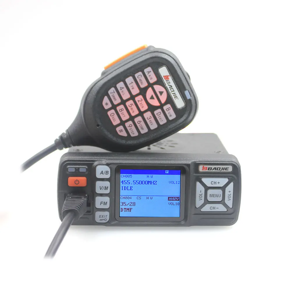 Модернизация мини-двухдиапазонной рации BJ-218 Baojie BJ-318 VHF UHF Мобильное радио 20/25 Вт 10 Км Автомобильное радио 10 Км Двухстороннее радио