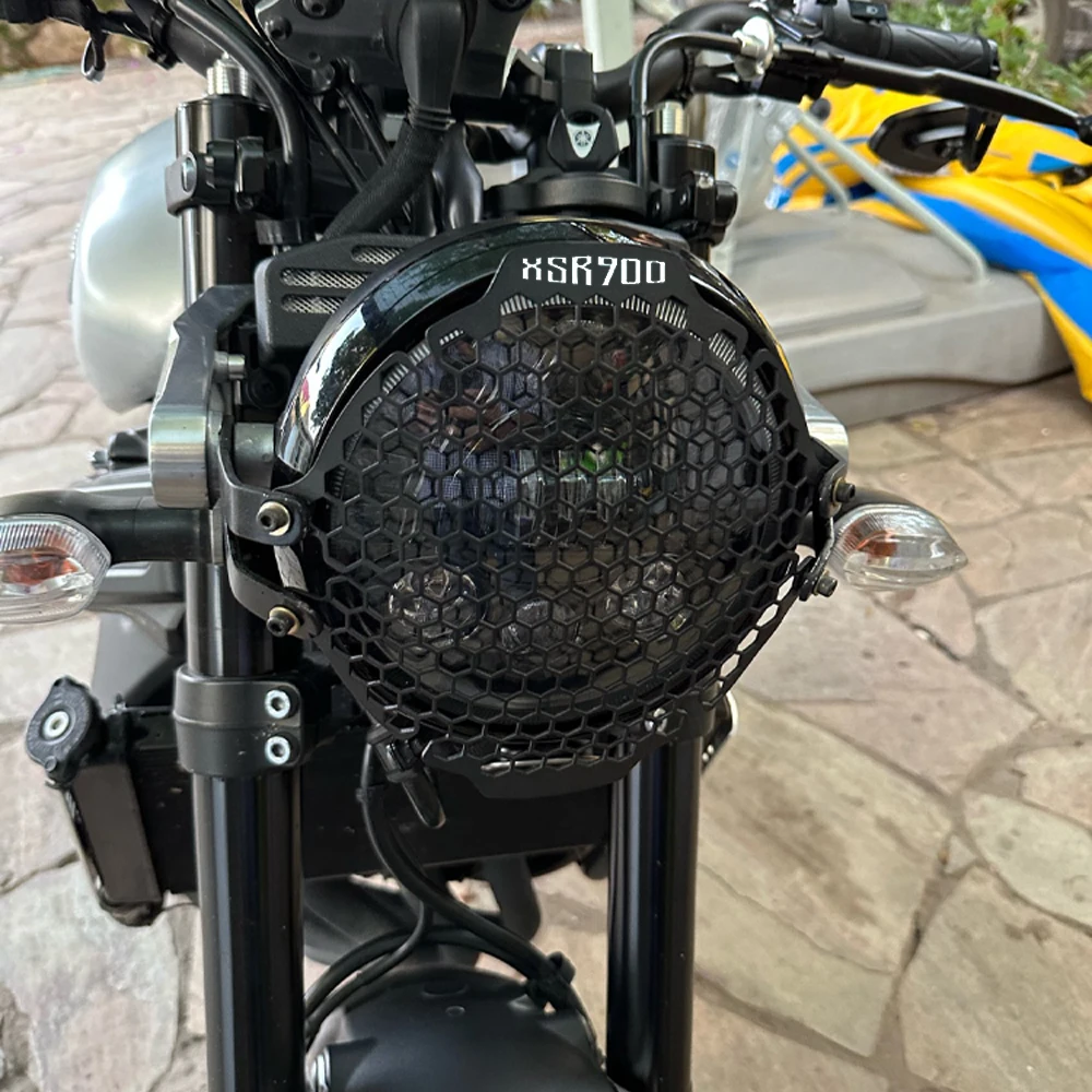 Мотоцикл XSR900 Винтажный Протектор фары Решетка Головного света Крышка Лампы Для Yamaha XSR 900 2016 2017 2018 2019 2020 2021
