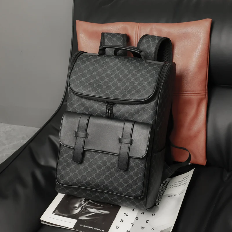 Мужской рюкзак с цветочным принтом в стиле ретро, вместительная 15,5-дюймовая сумка для ноутбука, модный дизайн, рюкзак с множеством карманов, мужские школьные сумки