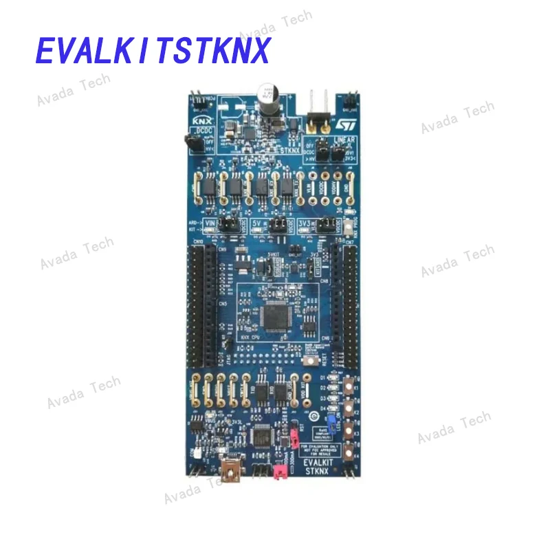 Набор для оценки и разработки миниатюрного приемопередатчика Avada Tech EVALKITSTKNX с тактовой частотой ниже ГГц STKNX