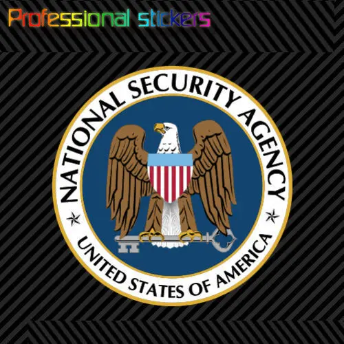 Наклейка Агентства национальной безопасности АНБ, самоклеящиеся виниловые скрытые наклейки для автомобилей, RV, ноутбуков, мотоциклов