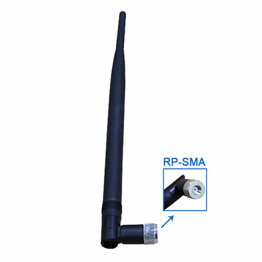 Новая Wi-Fi антенна rise 2,4 ГГц 7DBI, высококачественный мощный усилитель сигнала, разъем RP SMA для маршрутизаторов длиной 27,5 см