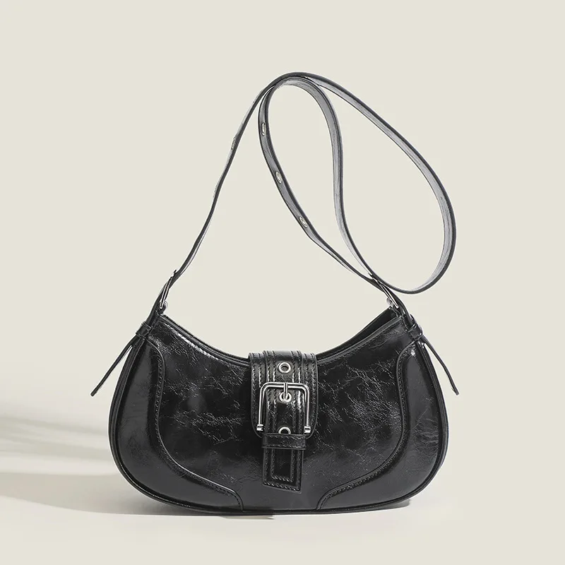 Новая сумка через плечо, французская ниша, уникальный дизайн, милая, крутая девушка, пригородная, универсальная текстура сумок под мышками, высокая мода и ретро-стиль