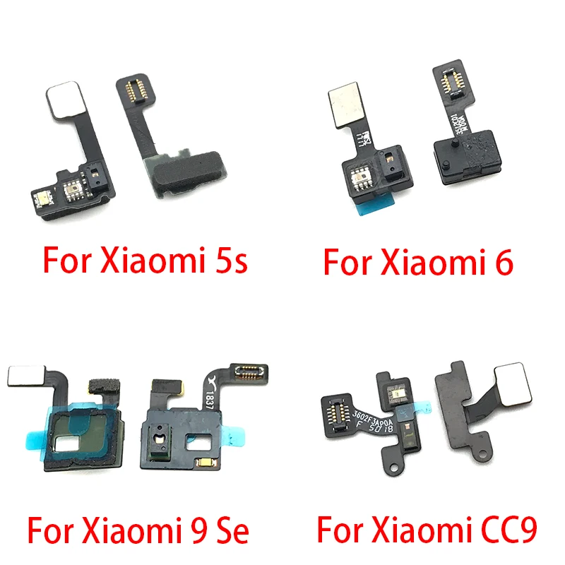НОВЫЙ Датчик Освещенности Приближения Гибкий Кабель С Разъемом для Определения расстояния Для Xiaomi Mi 5 5S 5X 4C 6 9 CC9 Mi 12 9T Pro Mix 2S 8 11 Lite