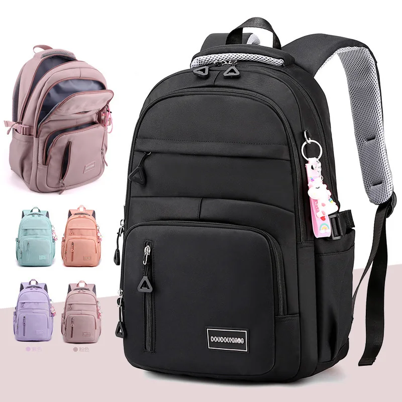 Новый Студенческий рюкзак в корейском стиле, Большие вместительные школьные сумки для девочек, Водонепроницаемая дорожная сумка для компьютера, сумка для ноутбука