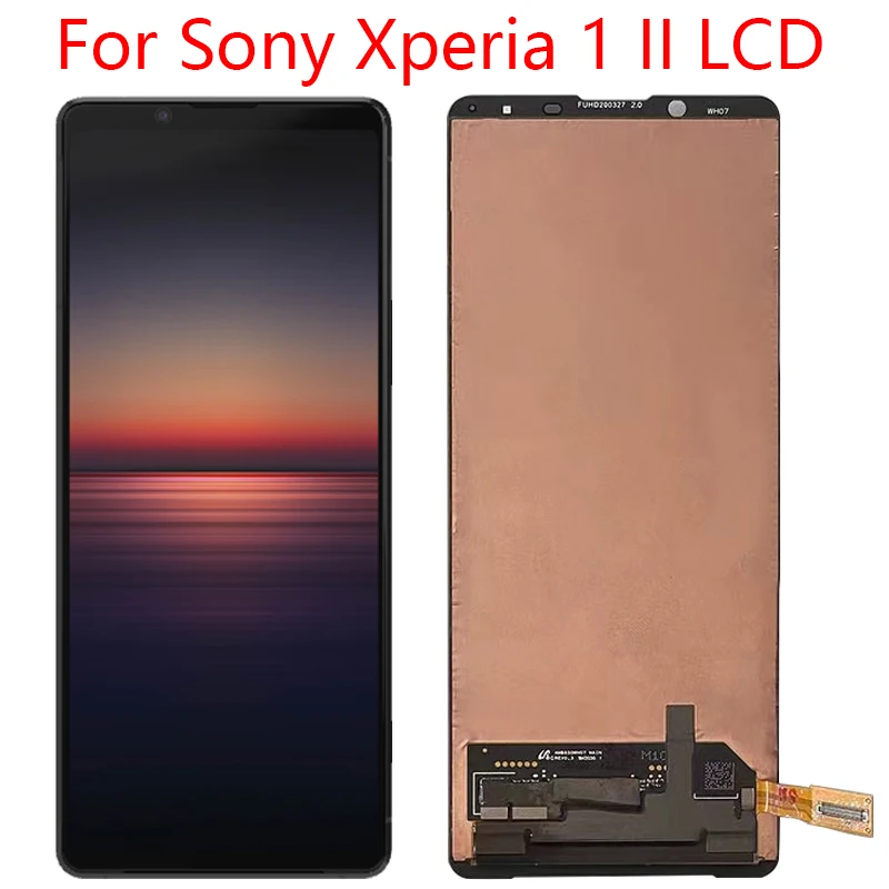 оригинал для Sony Xperia 1 II XQ-AT51 ЖК-дисплей с сенсорным экраном дигитайзер В сборе Для Sony X1 ii ЖК-дисплей LCD