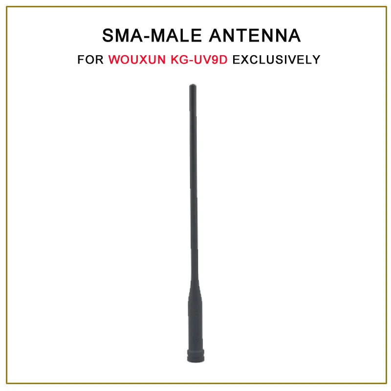 Оригинальная двухдиапазонная антенна SMA-Male 144/430 МГц исключительно для WOUXUN KG-UV9D