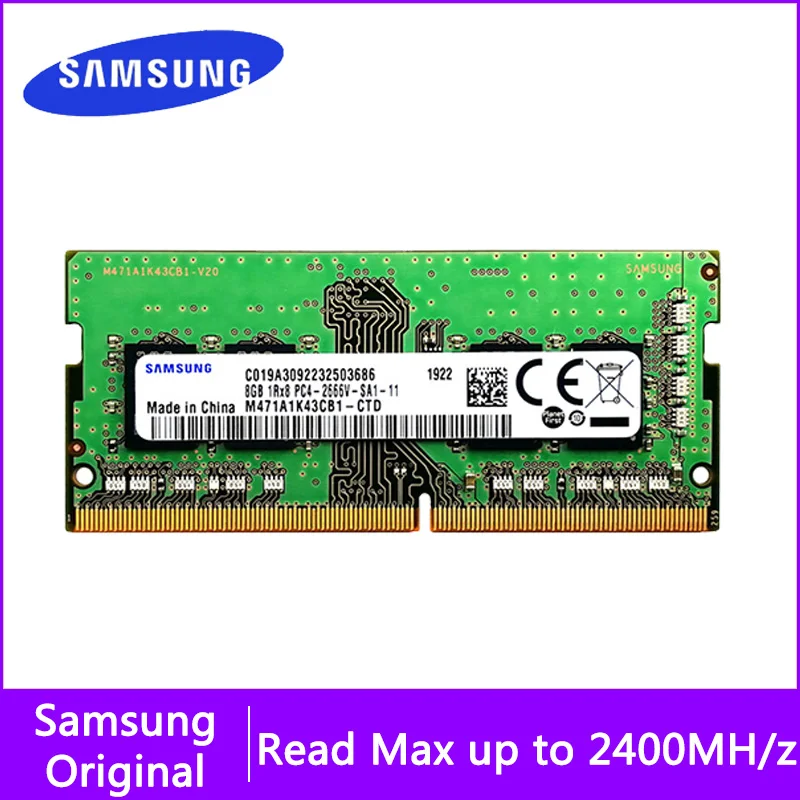 оригинальный Samsung ddr4 4GB 8GB 16GB 32GB 2400MHz ram sodimm поддержка памяти ноутбука memoria ddr4 4G 8G 16G 32G ноутбук RAM PC4 PC3