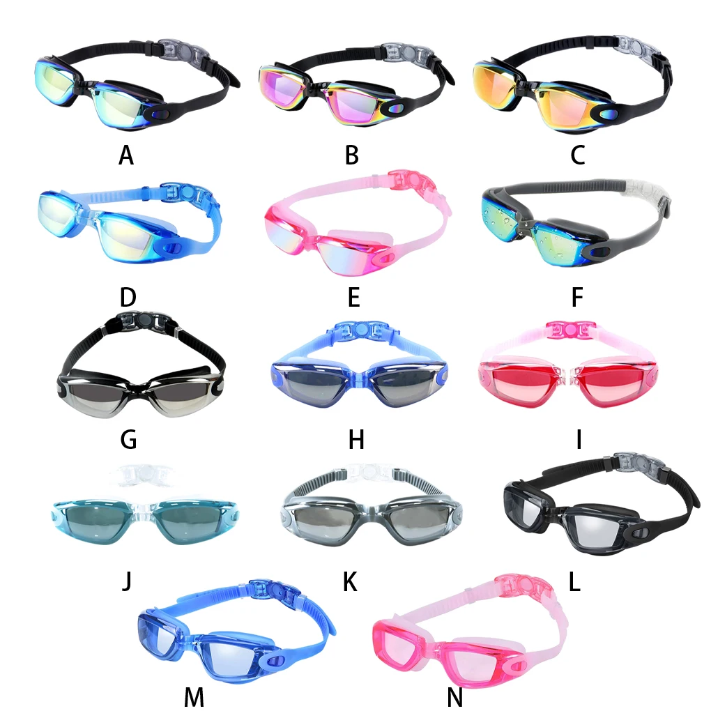 Очки для плавания из ПК -без проблем и быстро надеваются для удобного плавания Легкие очки для плавания для мужчин