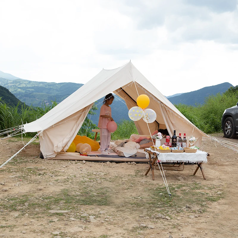 Палатки Кемпинг на открытом воздухе Большие палатки в форме дома для прополки на открытом воздухе