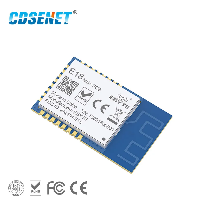 Печатная плата Zigbee CC2530 2,4 ГГц Антенна IoT uhf Mesh Беспроводной Приемопередатчик CDSENET Модуль Приемника E18-MS1-PCB