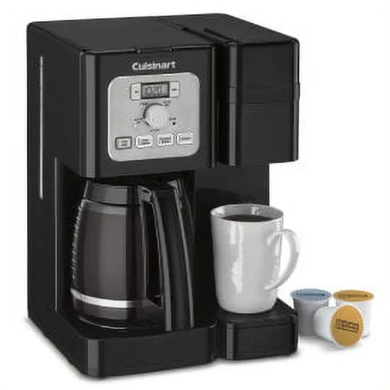 Программируемая кофеварка для приготовления кофе на одну порцию, черная, портативная кофеварка SS-12 nespresso