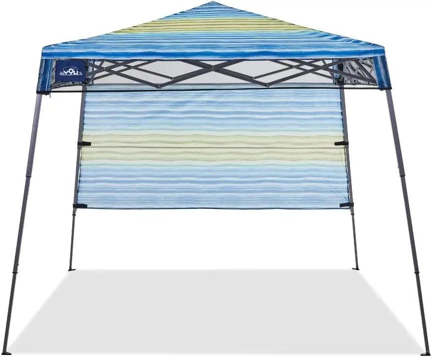 Рюкзак 36 7 'x7' для палатки с мгновенным всплывающим навесом, пляжный, синий/желтый