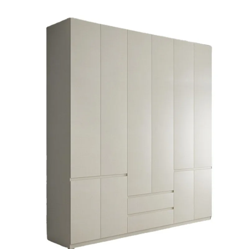 Современный минималистичный шкаф для дома, спальни, комбинированный шкаф для хранения с распашной дверью