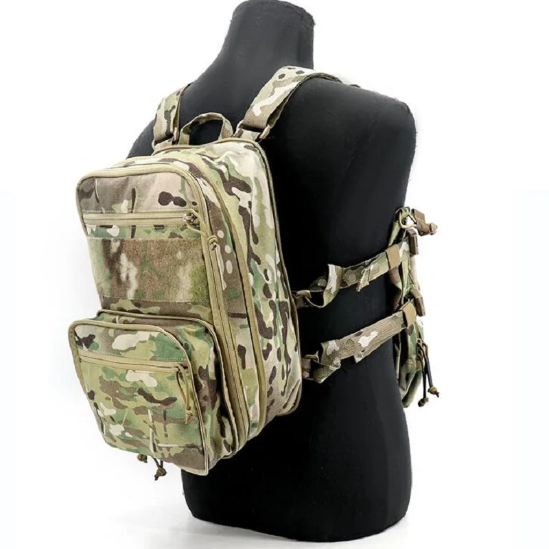 Тактический жилет для занятий спортом на открытом воздухе Pack2.0, многофункциональный расширенный рюкзак, Тактическая сумка для воды