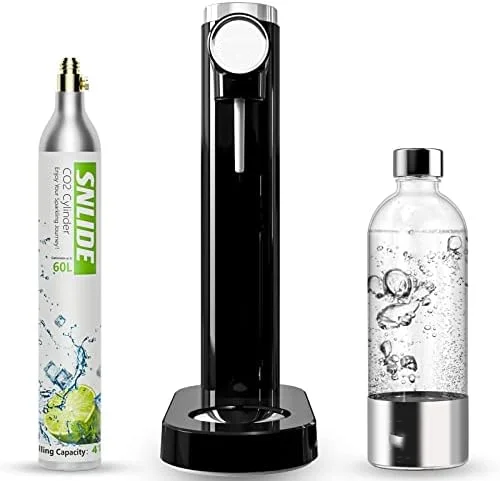 Чайник, Автомат для газированной воды с ПЭТ-бутылкой объемом 1 л, не содержащей BPA, и наклейками 
