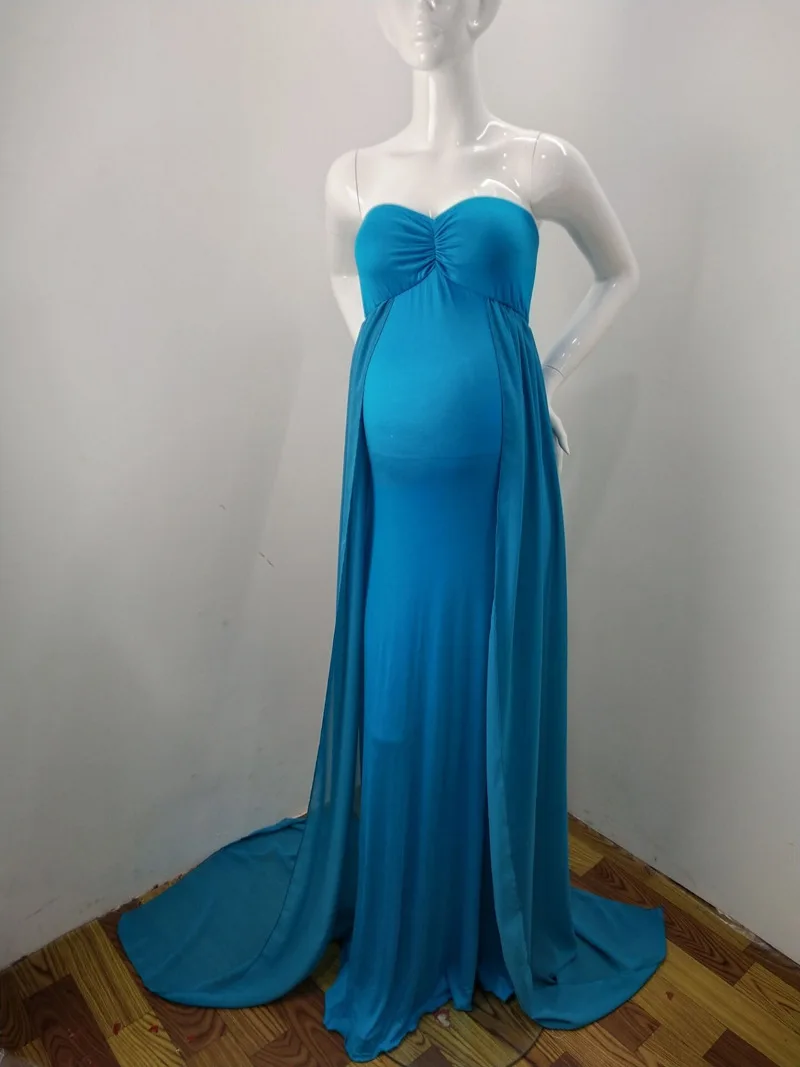 Шифоновое платье на одно плечо для беременных 2021, Платья для беременных, платья для фотосессии, Одежда для беременных